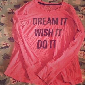 Pink long sleeve
